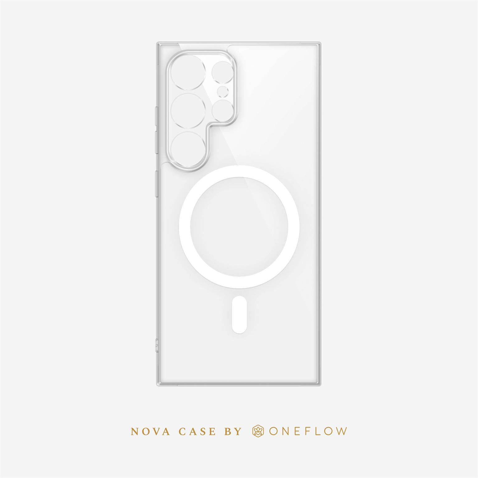 Nova Case für Samsung Galaxy S24 Ultra in der Farbe Clear (Farblos (transparent))