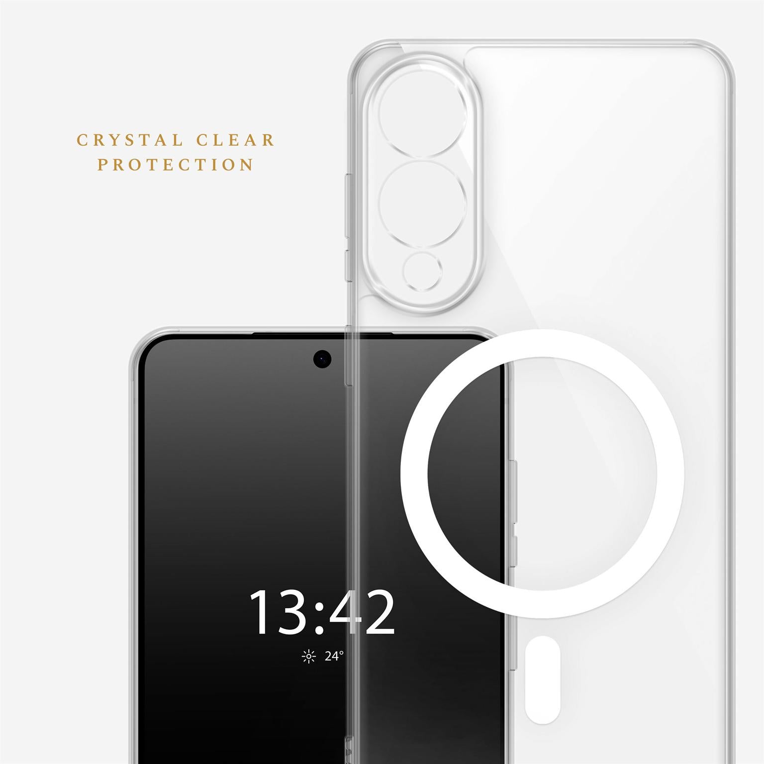 Nova Case für Samsung Galaxy S25 Edge in der Farbe Clear (Farblos (transparent))