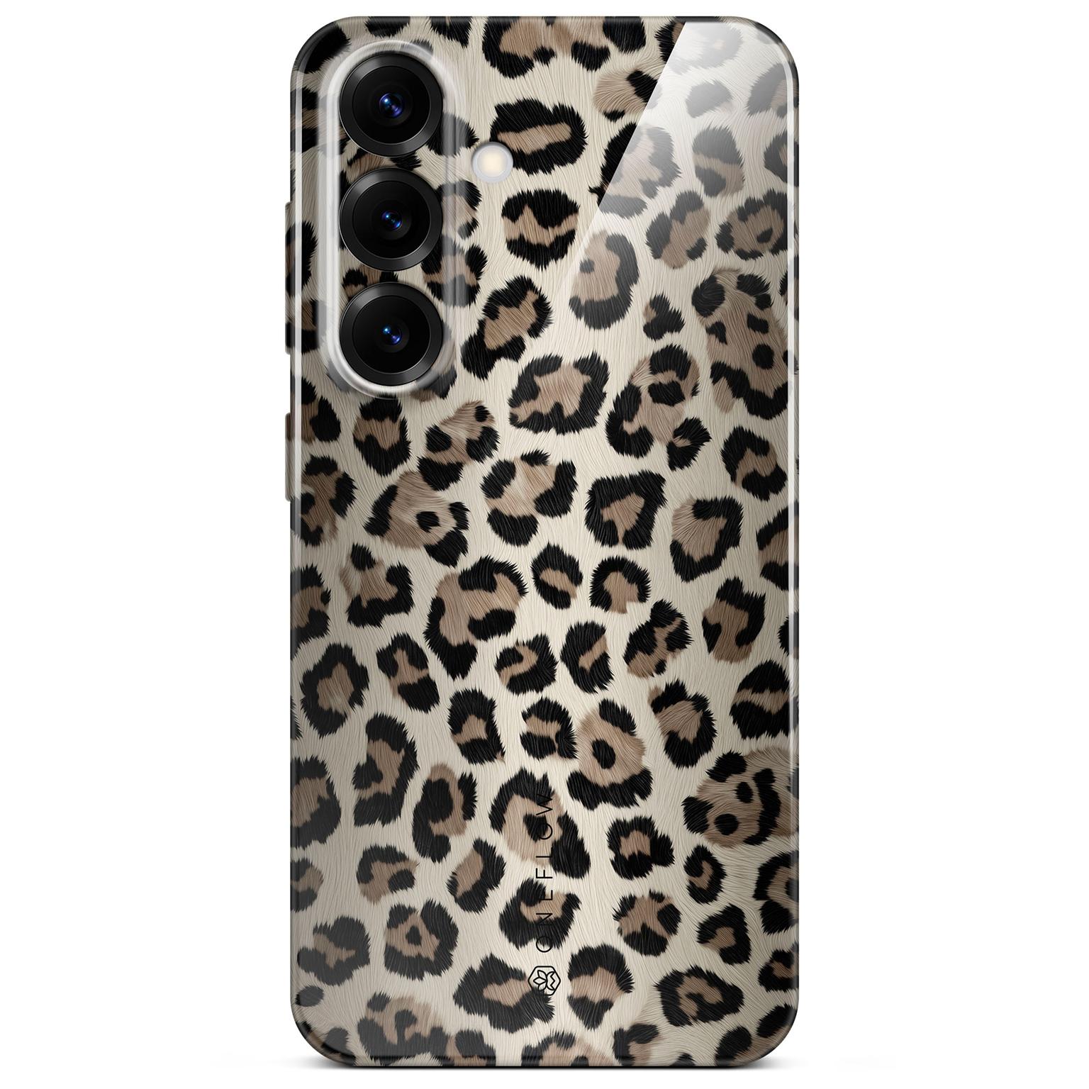 Wild Cover für Samsung Galaxy S25 FE in der Farbe Golden Leopard (Gold)