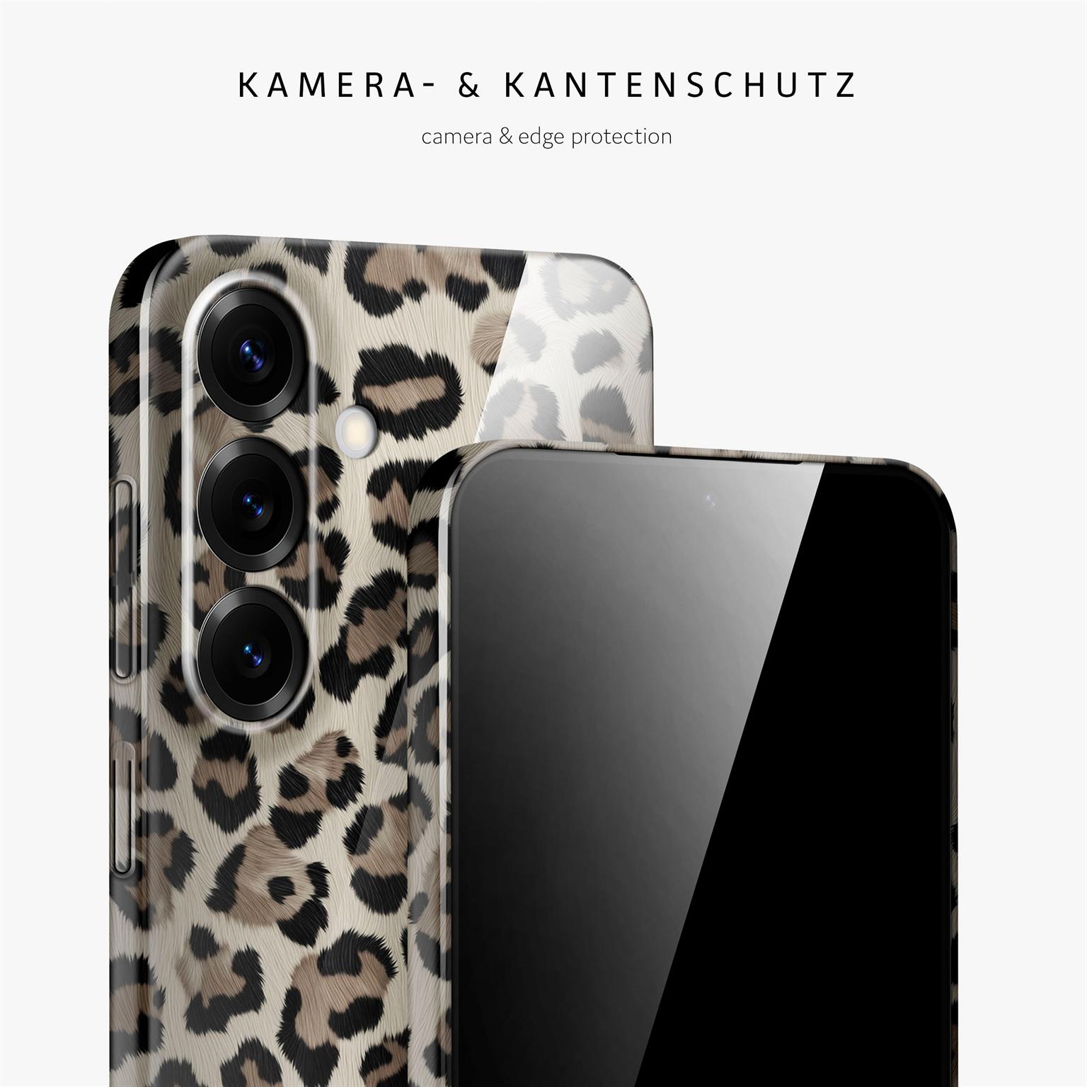 Wild Cover für Samsung Galaxy S25 FE in der Farbe Golden Leopard (Gold)