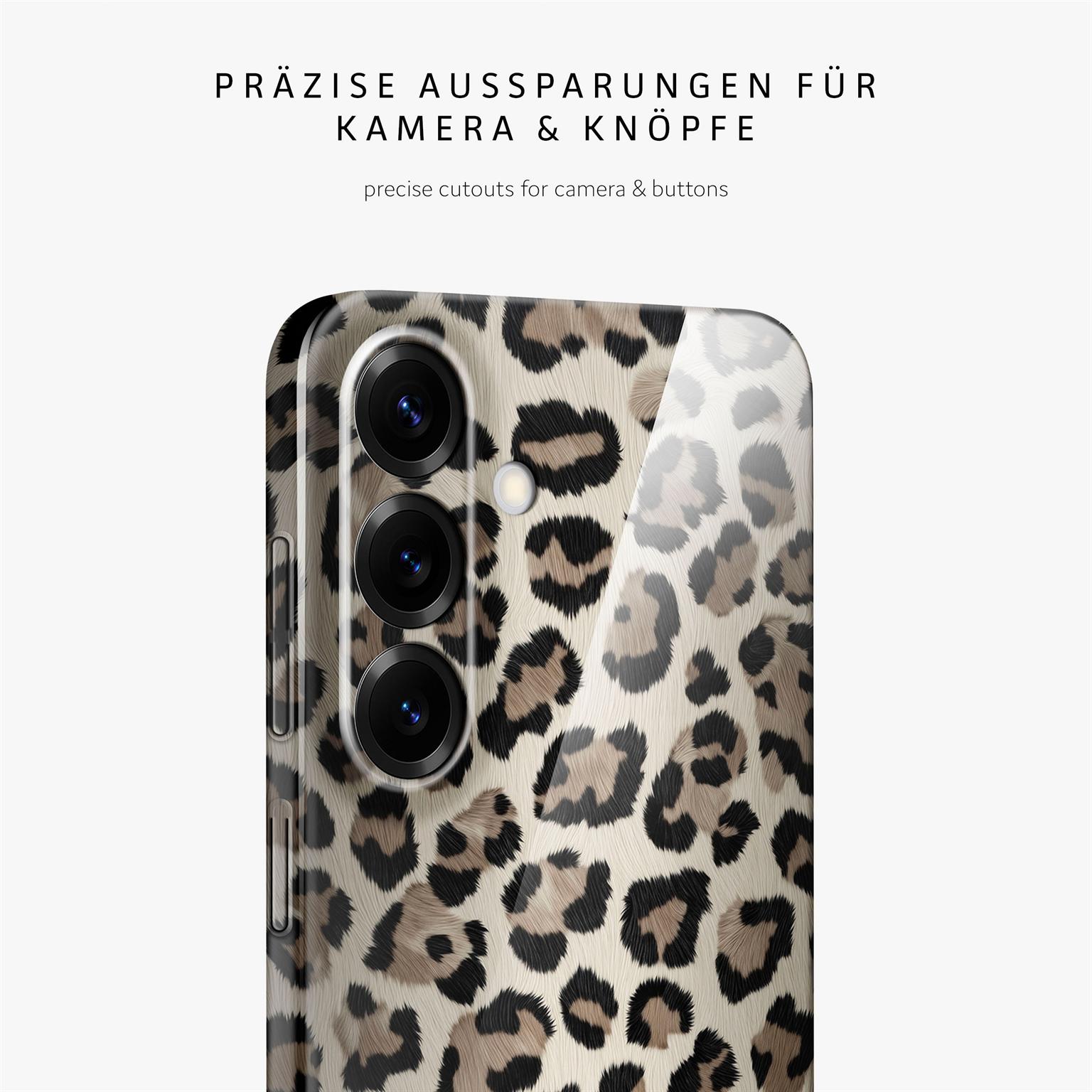 Wild Cover für Samsung Galaxy S25 FE in der Farbe Golden Leopard (Gold)
