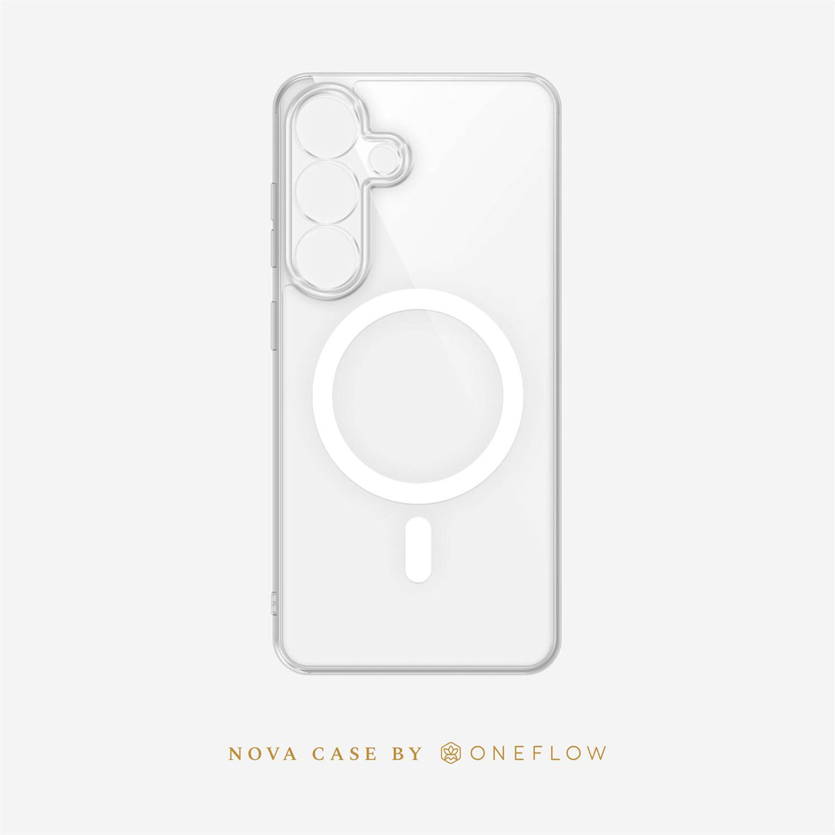 Nova Case für Samsung Galaxy S25 FE in der Farbe Clear (Farblos (transparent))