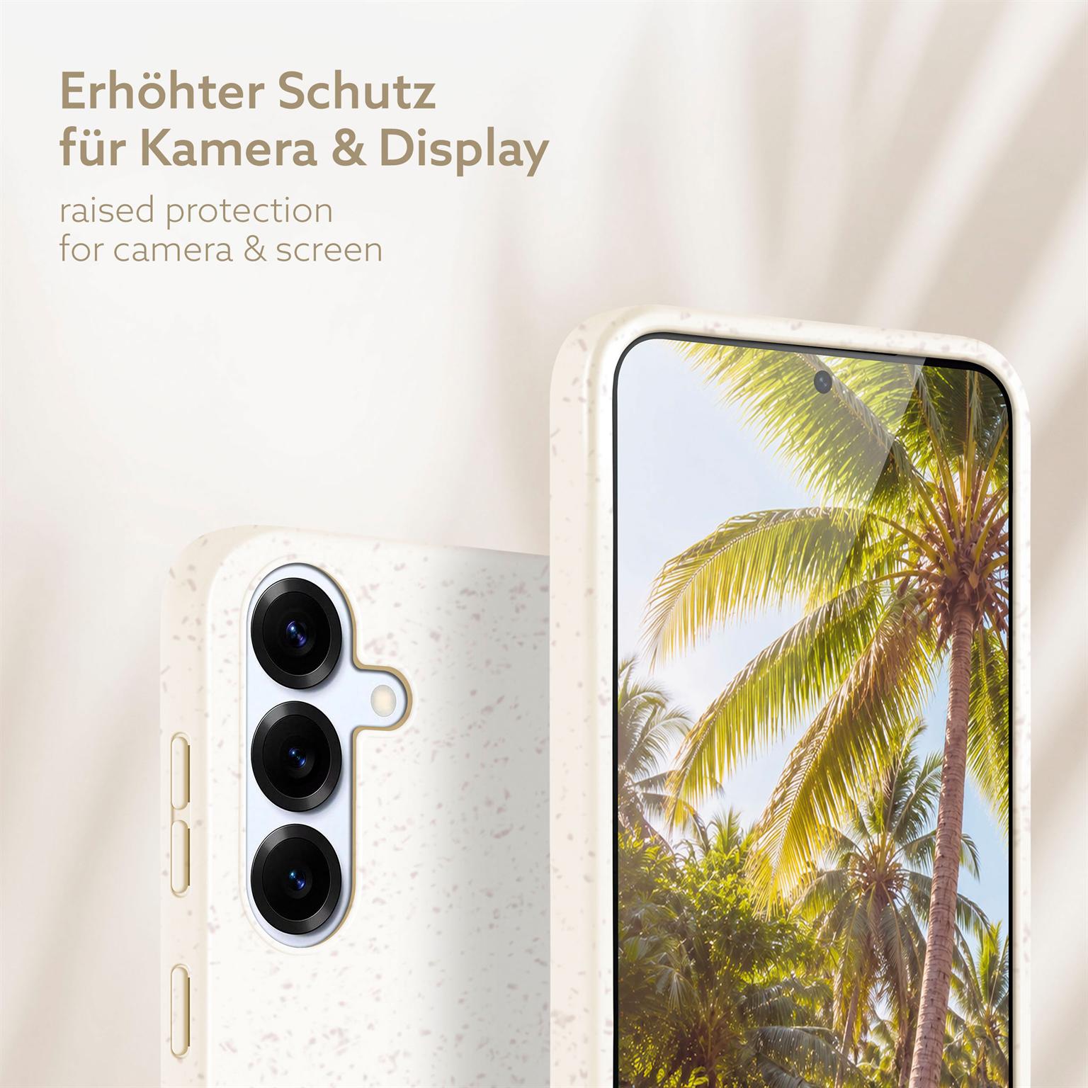 Sama Sama Case für Samsung Galaxy S25 in der Farbe NUSA (Weiß)