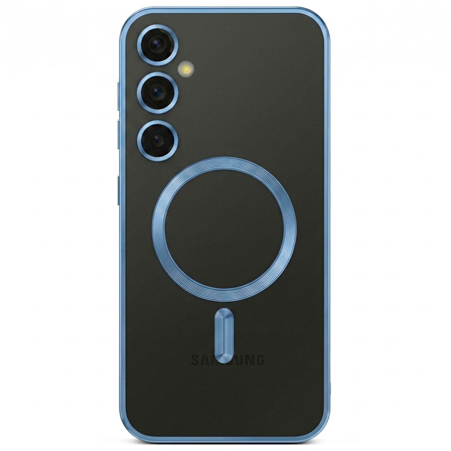 Aura Case für Samsung Galaxy S25 in der Farbe Ice Blue (Blau)