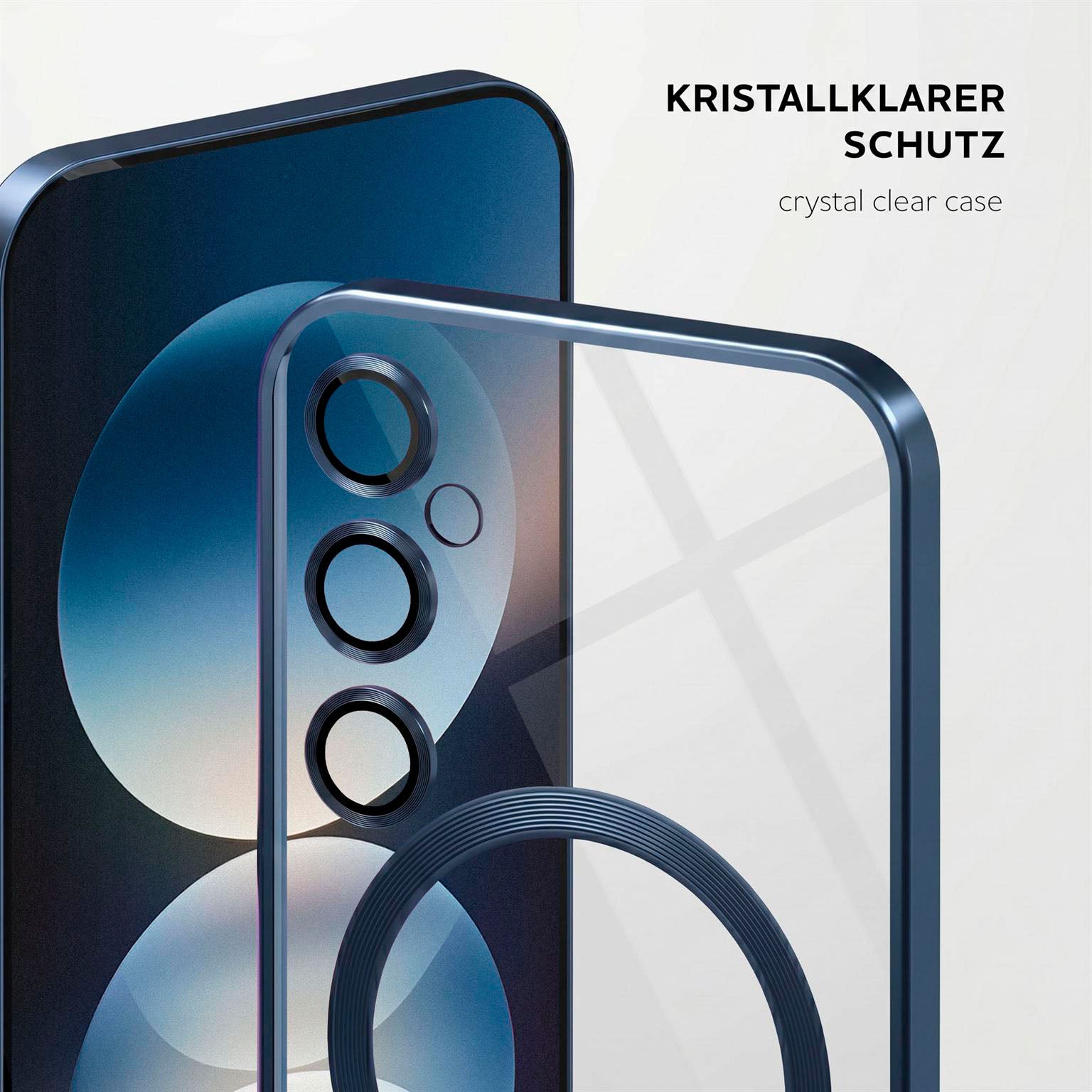 Aura Case für Samsung Galaxy S25 in der Farbe Ice Blue (Blau)