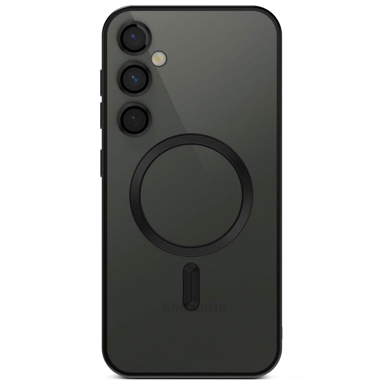 Aura Case für Samsung Galaxy S25 in der Farbe Infinity Black (Schwarz)