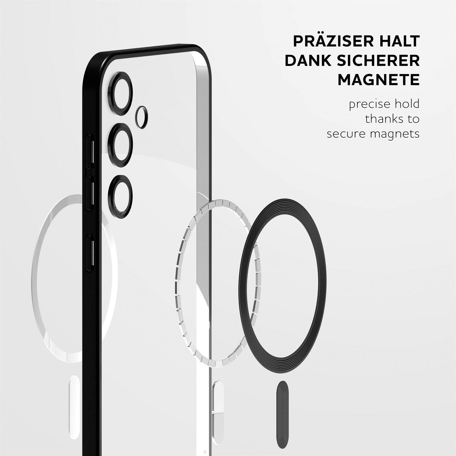Aura Case für Samsung Galaxy S25 in der Farbe Infinity Black (Schwarz)