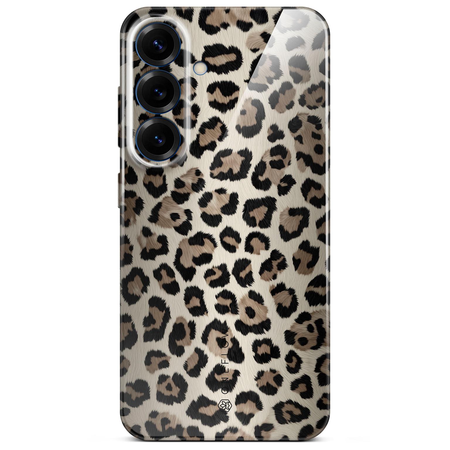 Wild Cover für Samsung Galaxy S25 in der Farbe Golden Leopard (Gold)
