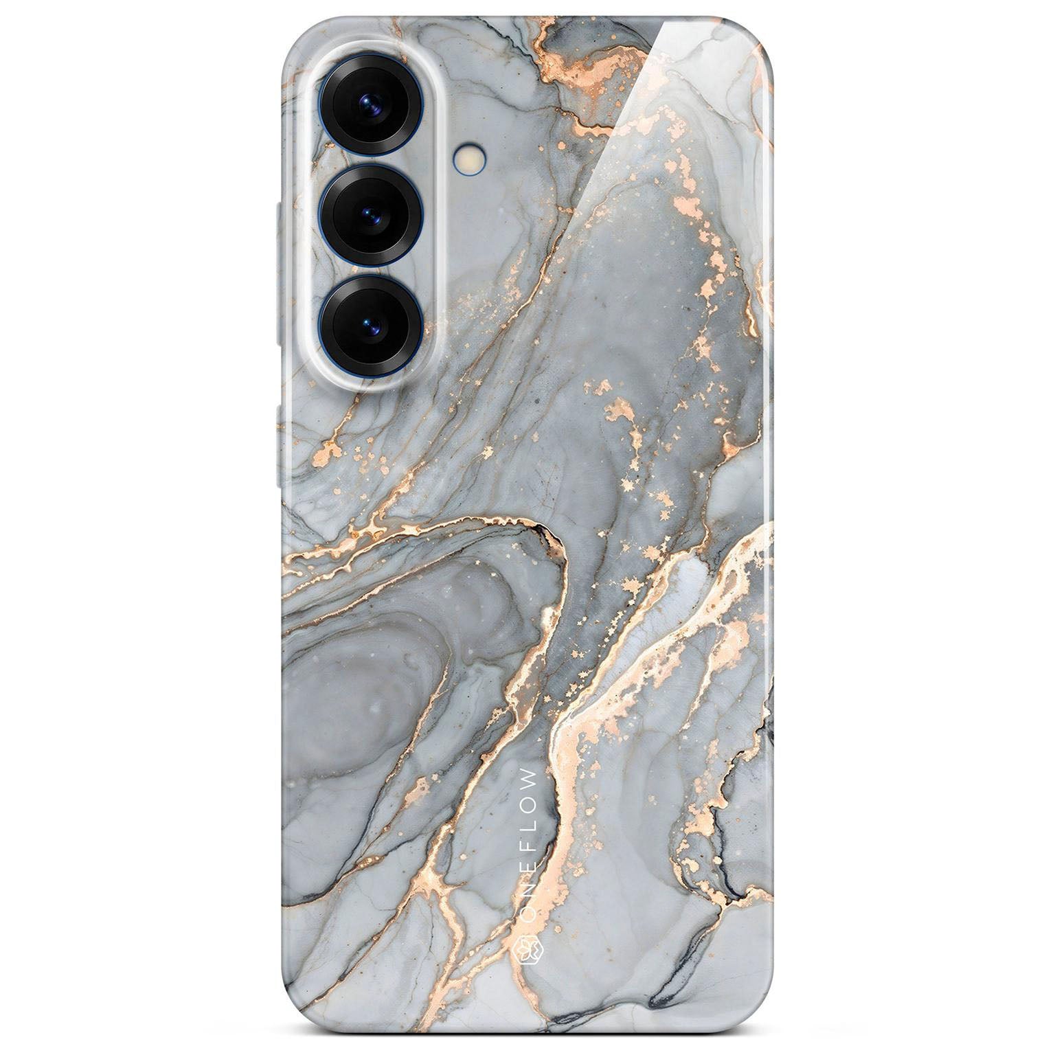 Bliss Cover für Samsung Galaxy S25 in der Farbe Soft Granite (Grau)