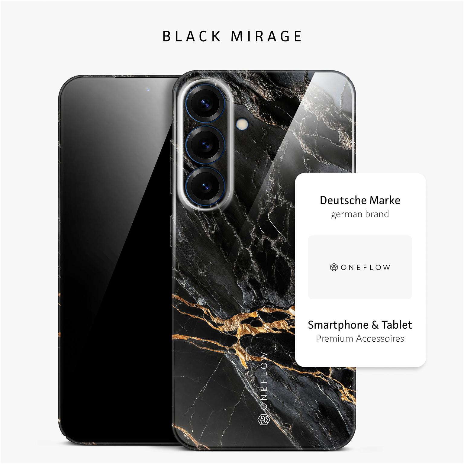 Bliss Cover für Samsung Galaxy S25 in der Farbe Black Mirage (Schwarz)