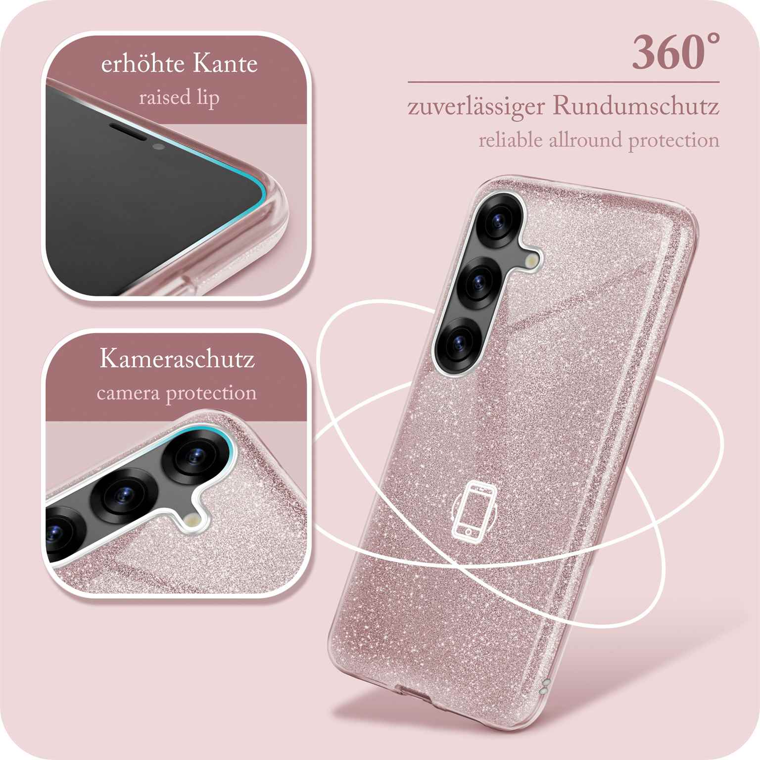 Glitter Case für Samsung Galaxy S25 Plus