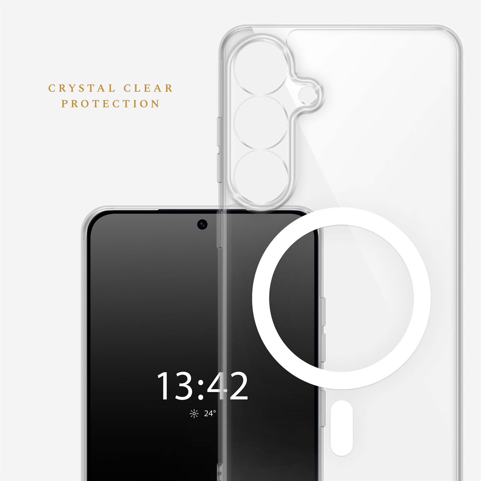 Nova Case für Samsung Galaxy S25 Plus in der Farbe Clear (Farblos (transparent))