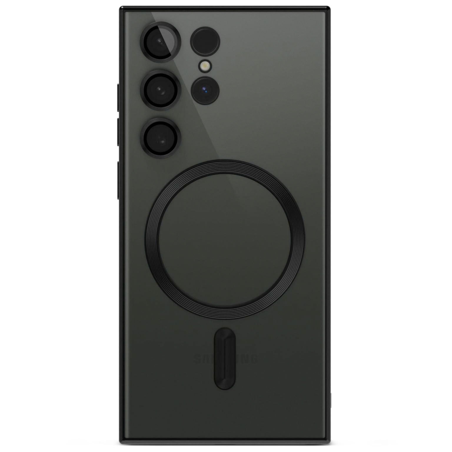 Aura Case für Samsung Galaxy S25 Ultra in der Farbe Infinity Black (Schwarz)