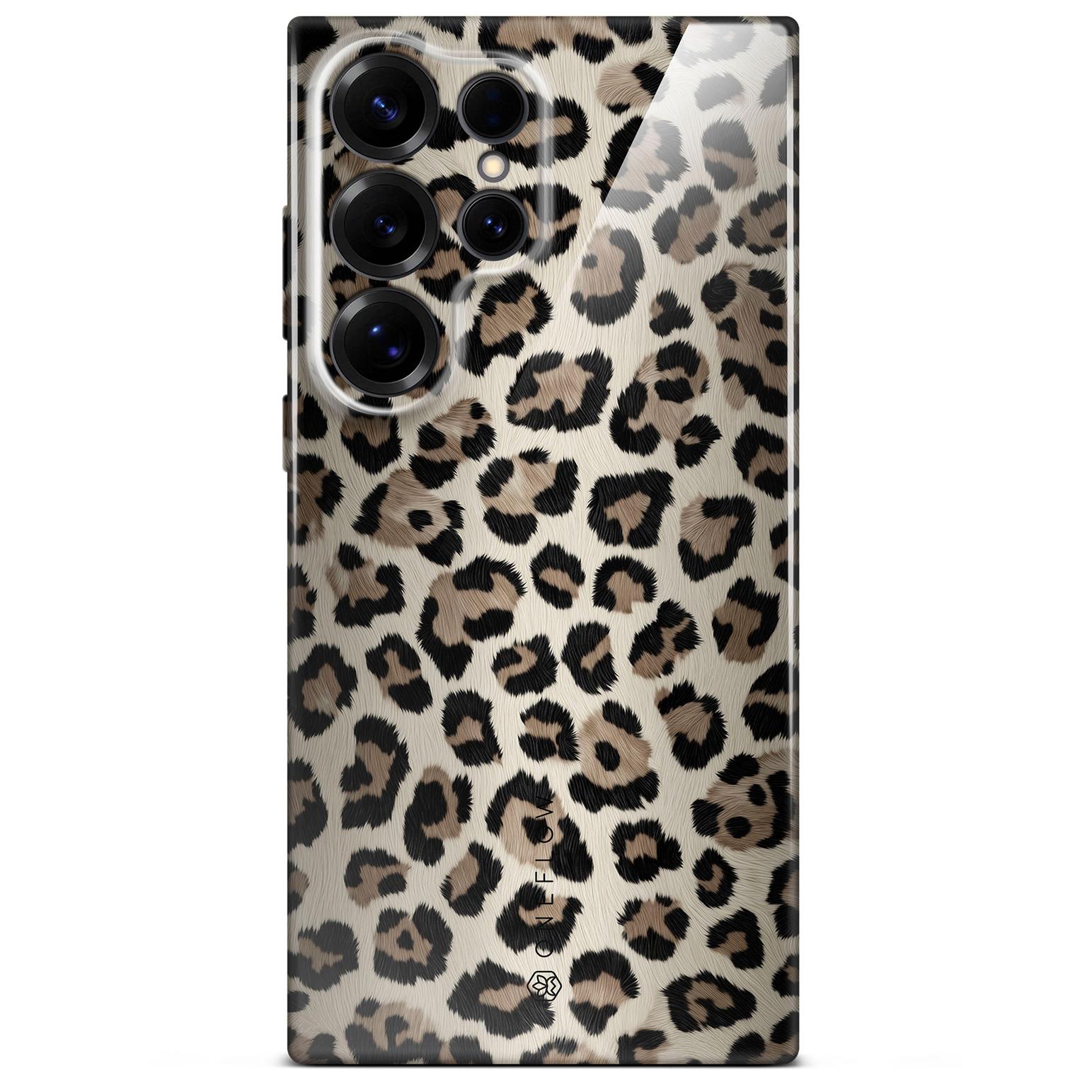 Wild Cover für Samsung Galaxy S25 Ultra in der Farbe Golden Leopard (Gold)