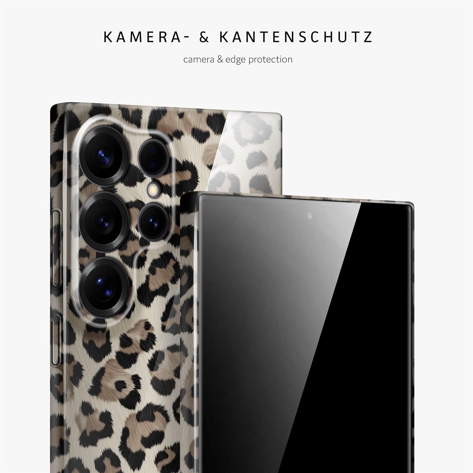 Wild Cover für Samsung Galaxy S25 Ultra in der Farbe Golden Leopard (Gold)