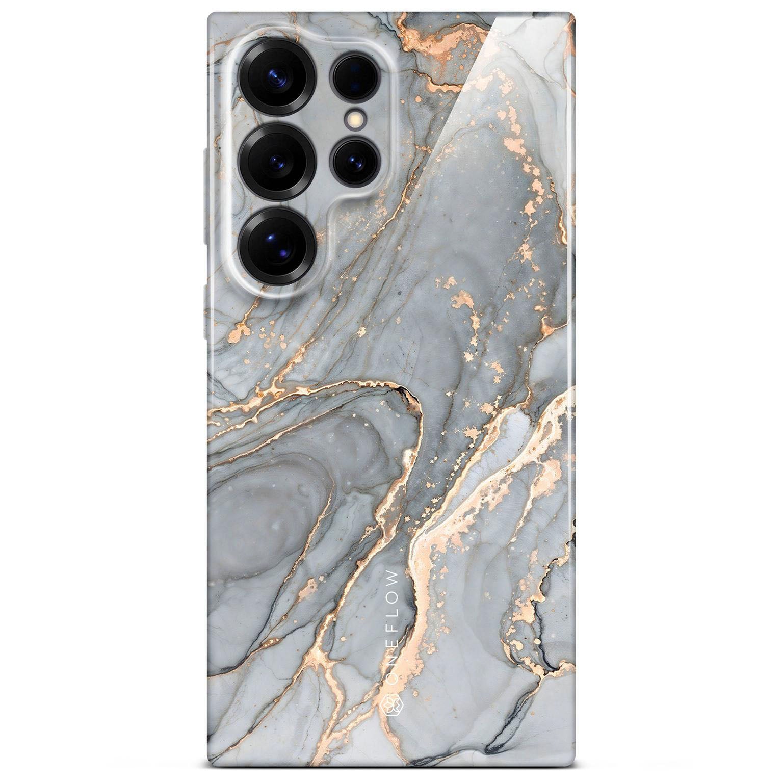 Bliss Cover für Samsung Galaxy S25 Ultra in der Farbe Soft Granite (Grau)