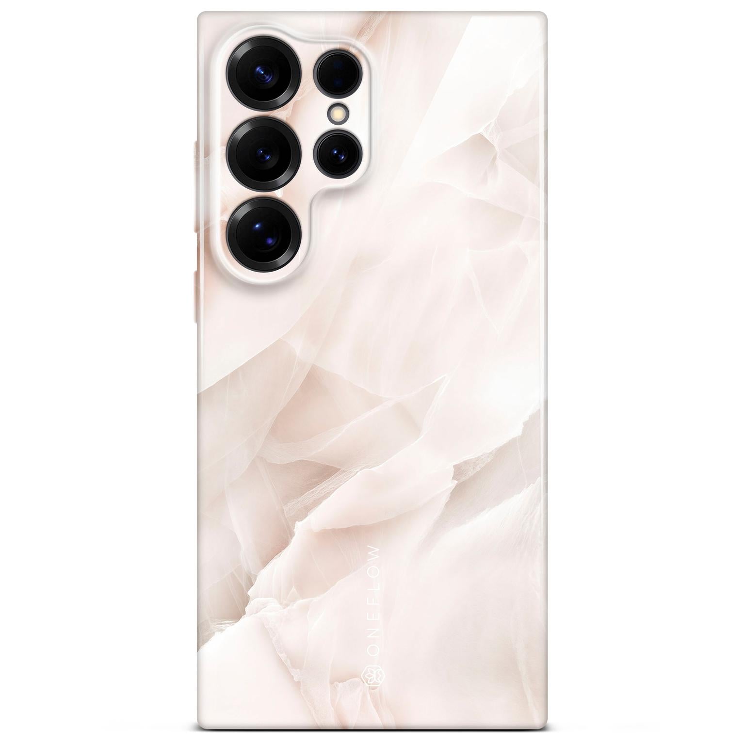 Bliss Cover für Samsung Galaxy S25 Ultra in der Farbe Soft Blush (Braun / Beige)