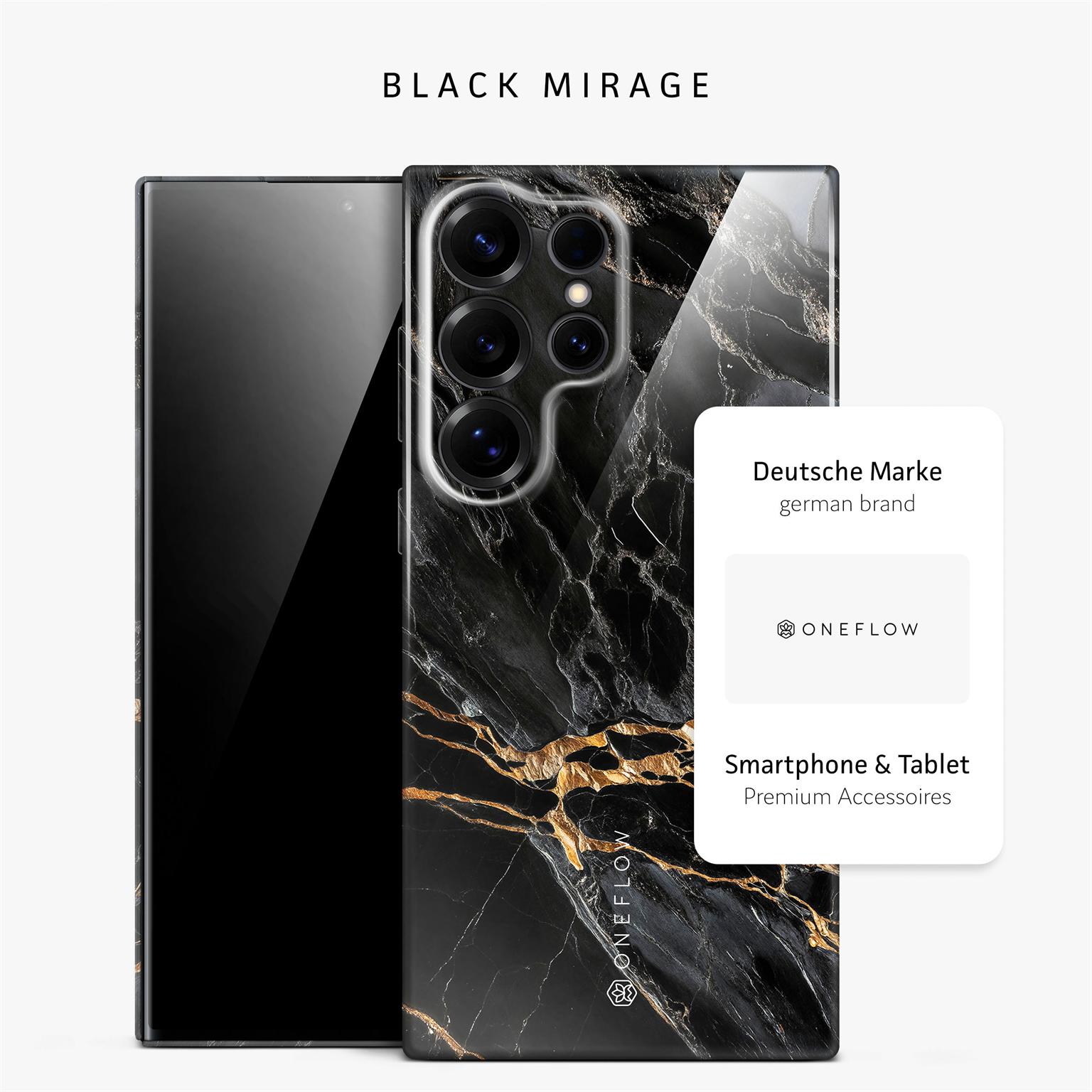Bliss Cover für Samsung Galaxy S25 Ultra in der Farbe Black Mirage (Schwarz)
