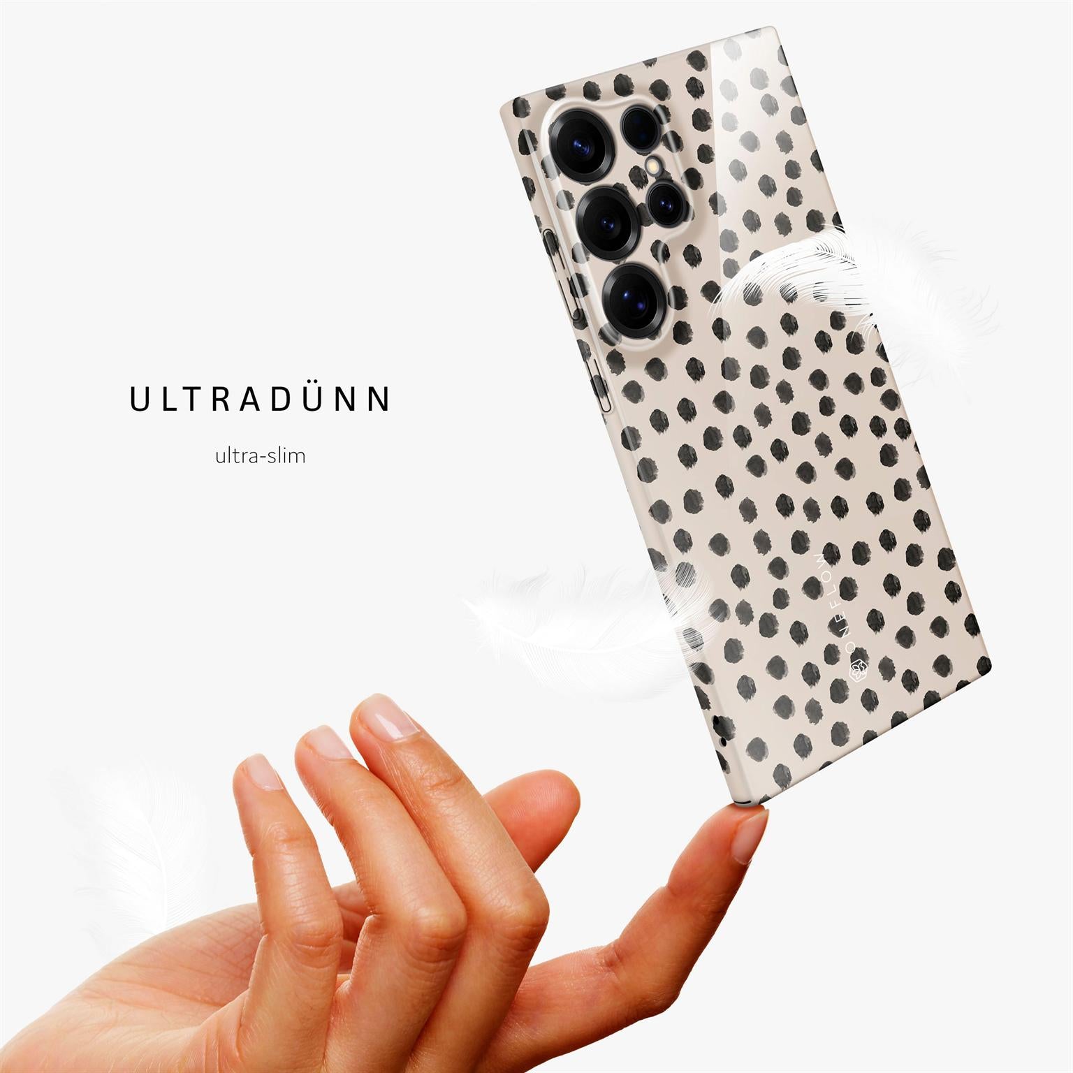 Splash Case für Samsung Galaxy S25 Ultra in der Farbe Cookies & Cream (Braun / Beige)