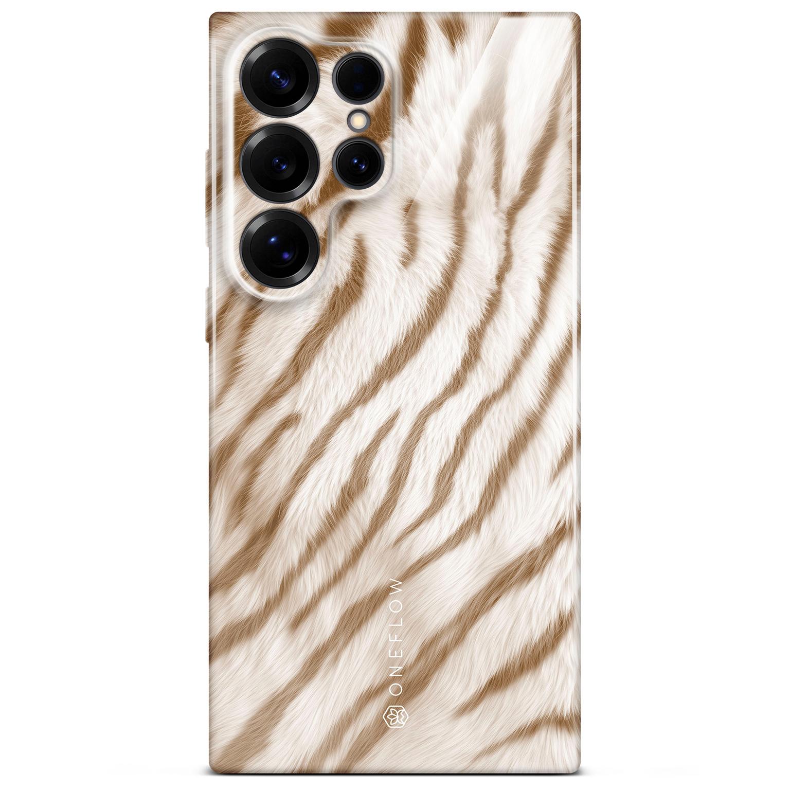 Wild Cover für Samsung Galaxy S25 Ultra in der Farbe Caramel Tiger (Braun / Beige)