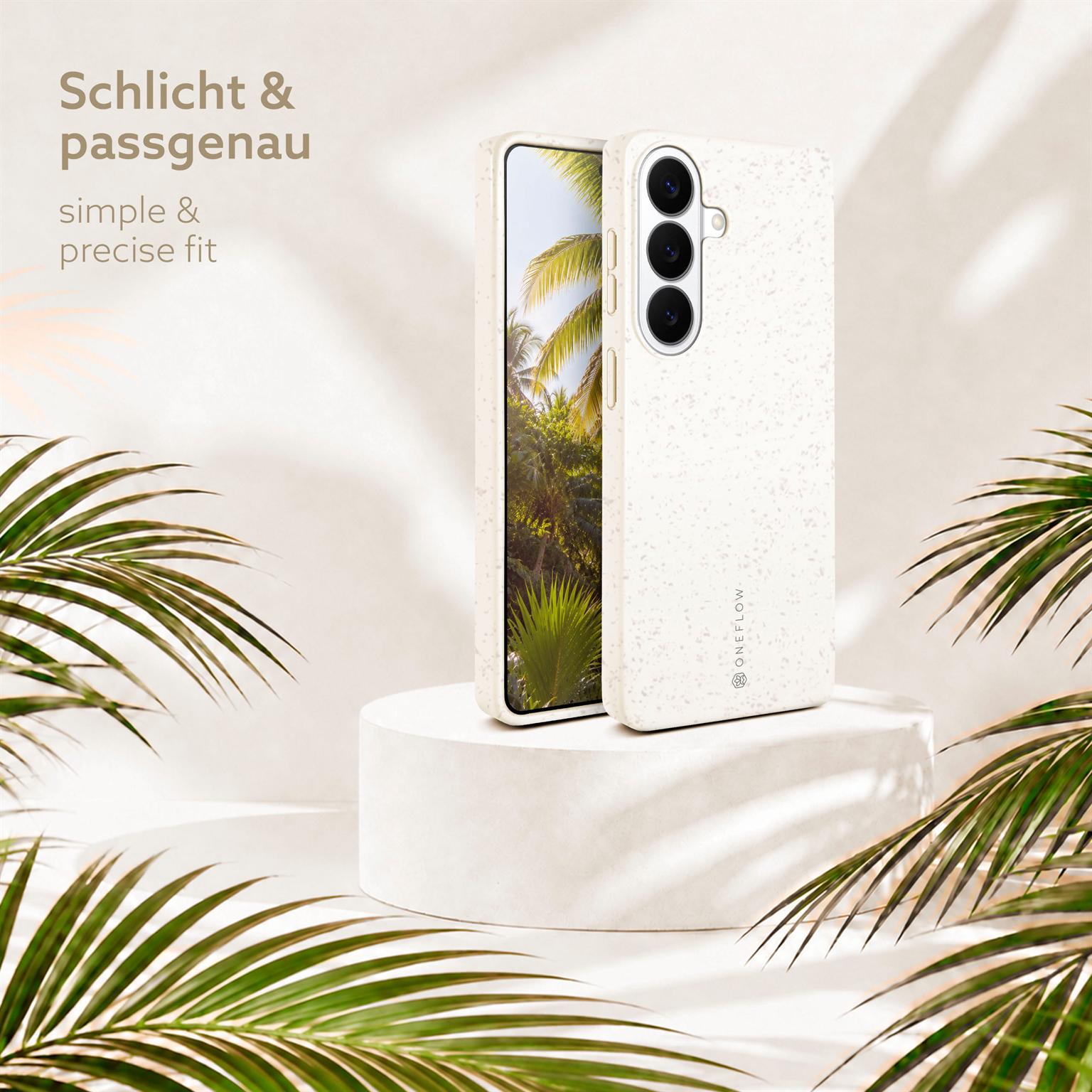 Sama Sama Case für Samsung Galaxy S26 in der Farbe NUSA (Weiß)