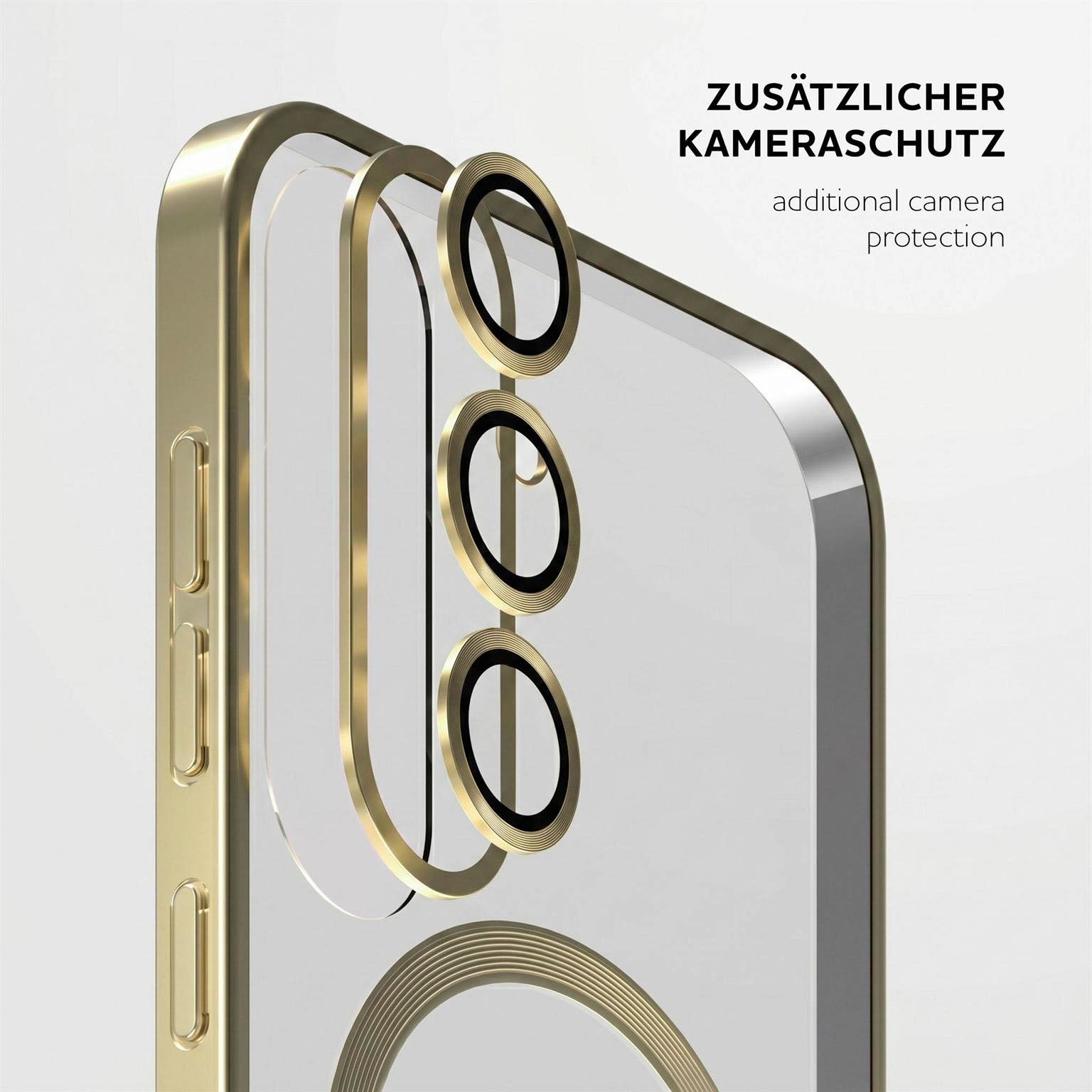 Aura Case für Samsung Galaxy S26 in der Farbe Golden Sand (Gold)