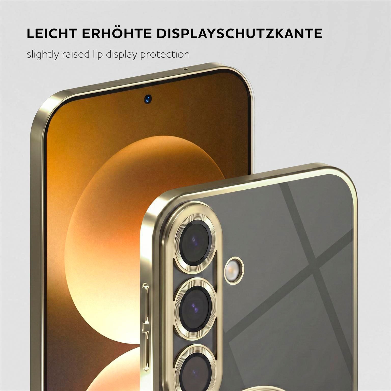Aura Case für Samsung Galaxy S26 in der Farbe Golden Sand (Gold)
