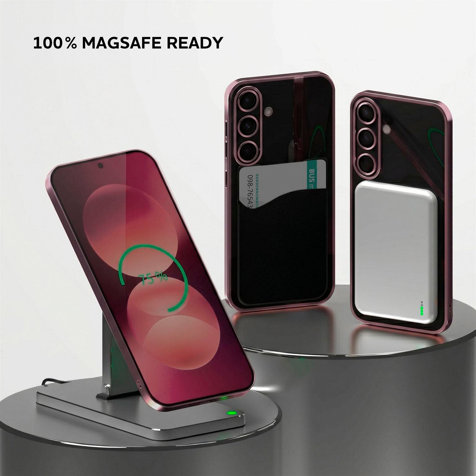 Aura Case für Samsung Galaxy S26 in der Farbe Rose Sunset (Rosa / Pink)