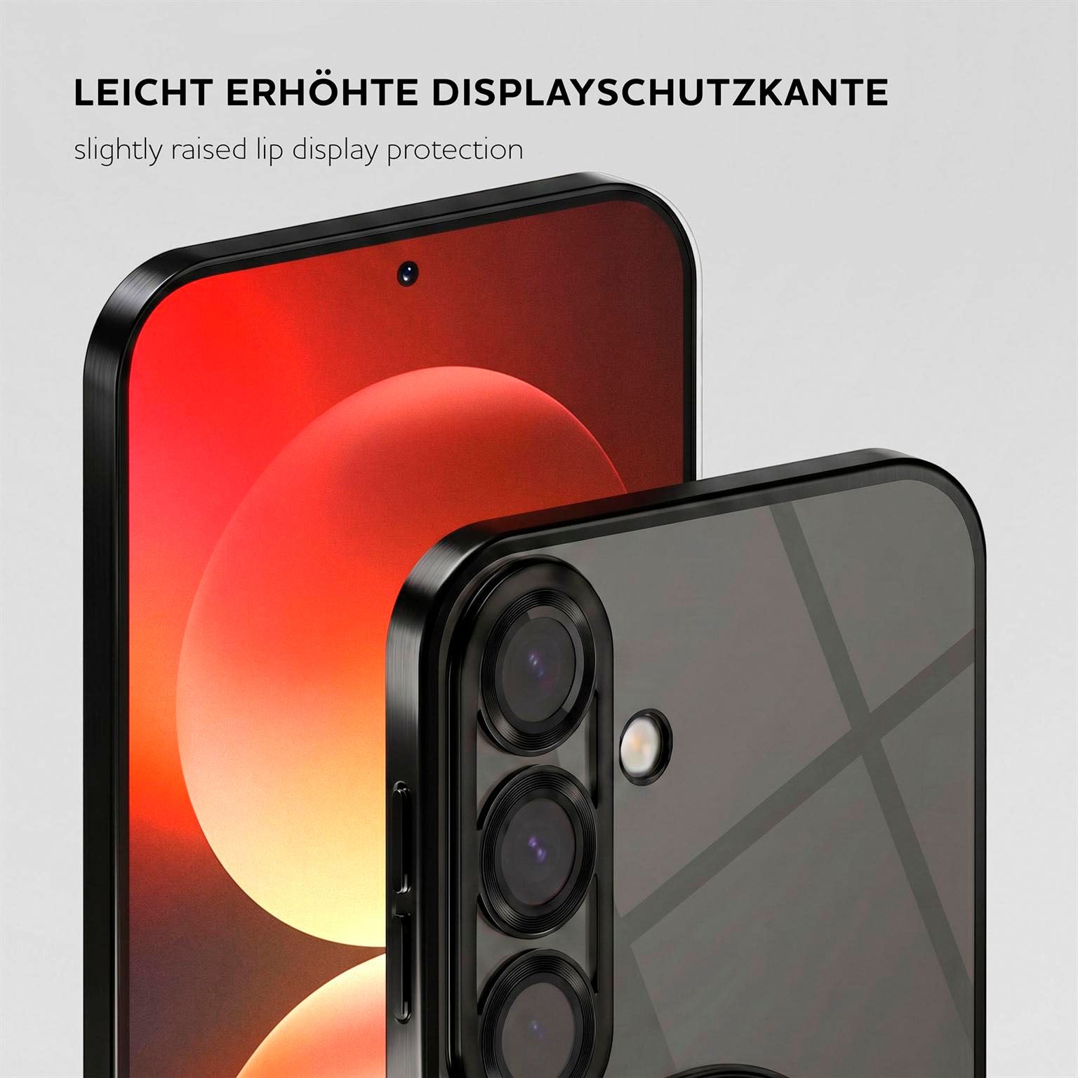 Aura Case für Samsung Galaxy S26 in der Farbe Infinity Black (Schwarz)