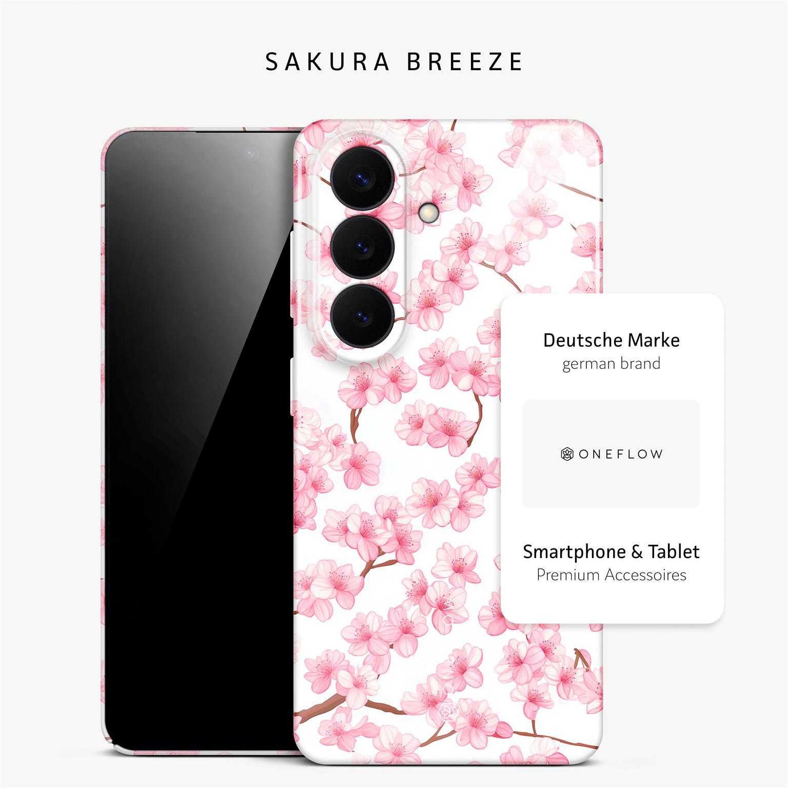 Flower Cover für Samsung Galaxy S26 in der Farbe Sakura Breeze (Rosa / Pink)