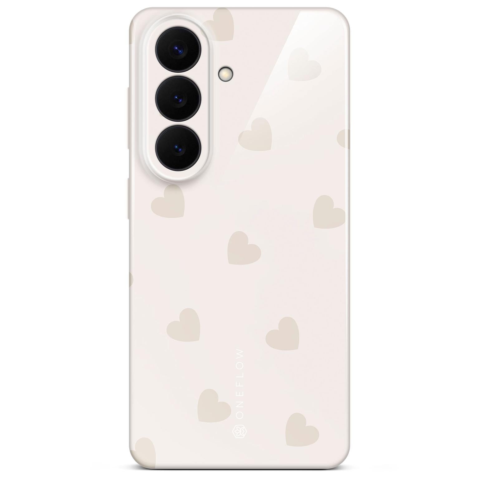 Splash Case für Samsung Galaxy S26 in der Farbe Latte Love (Braun / Beige)