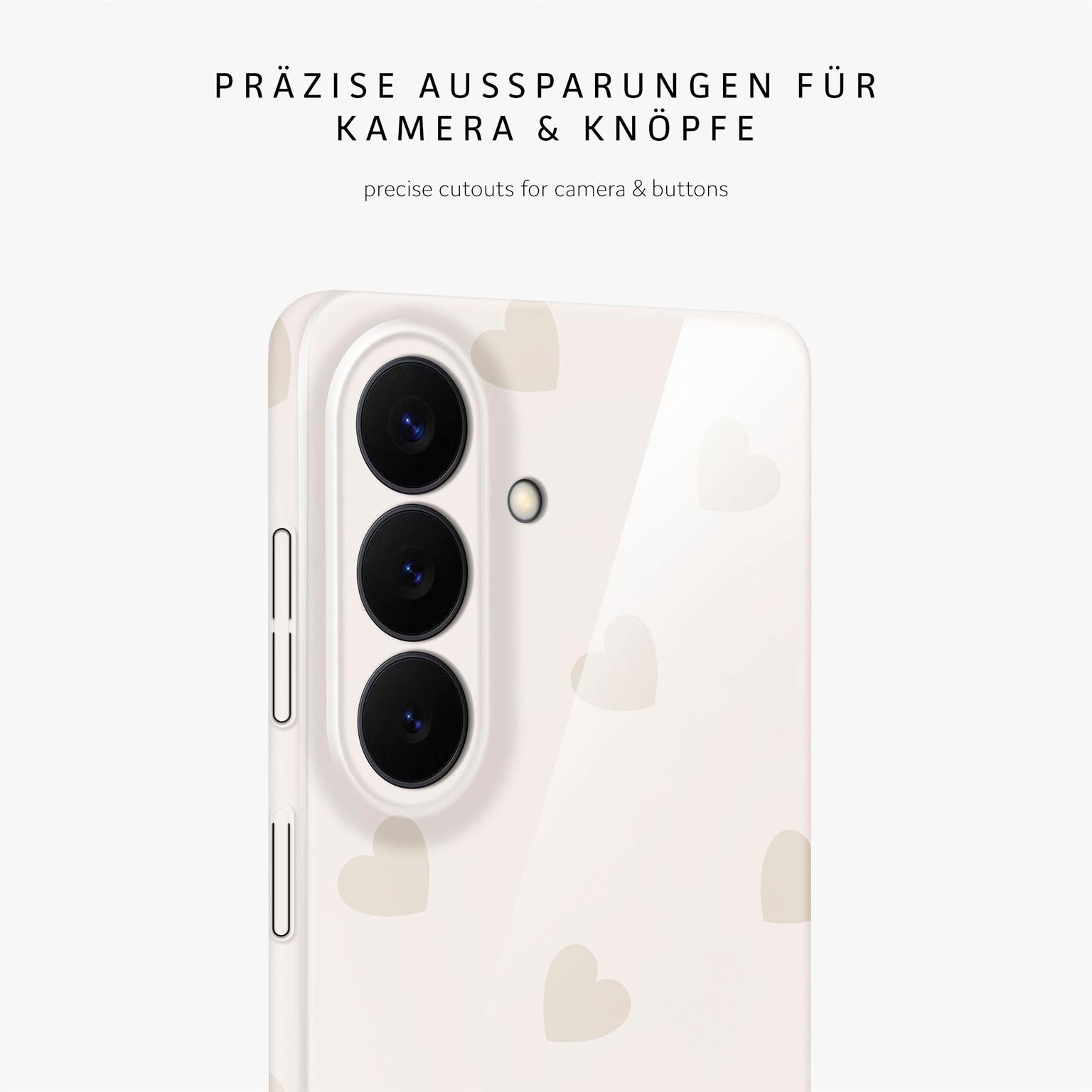 Splash Case für Samsung Galaxy S26 in der Farbe Latte Love (Braun / Beige)