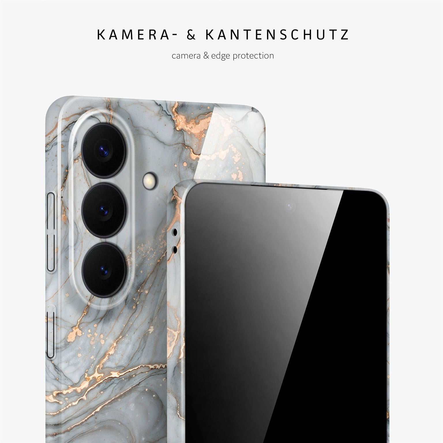 Bliss Cover für Samsung Galaxy S26 in der Farbe Soft Granite (Grau)