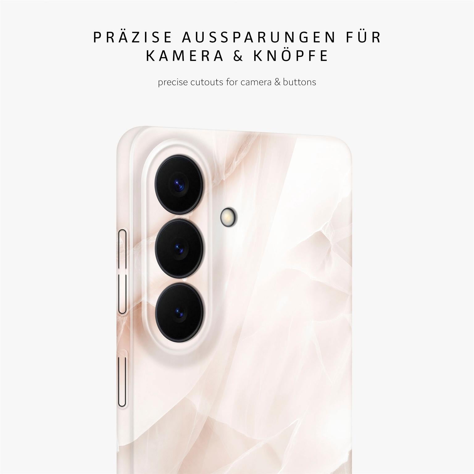 Bliss Cover für Samsung Galaxy S26 in der Farbe Soft Blush (Braun / Beige)