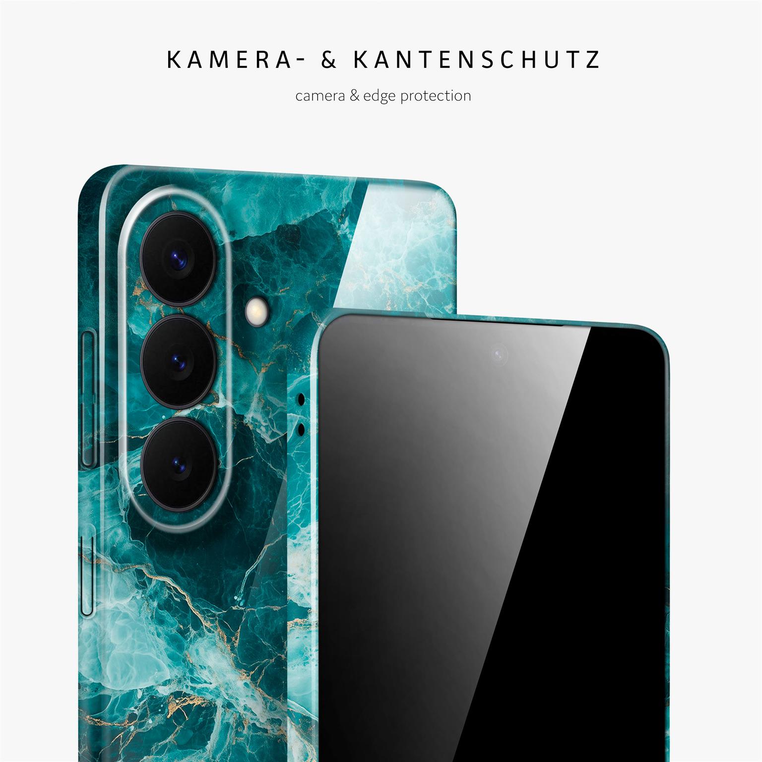 Bliss Cover für Samsung Galaxy S26 in der Farbe Aqua Prism (Blau)