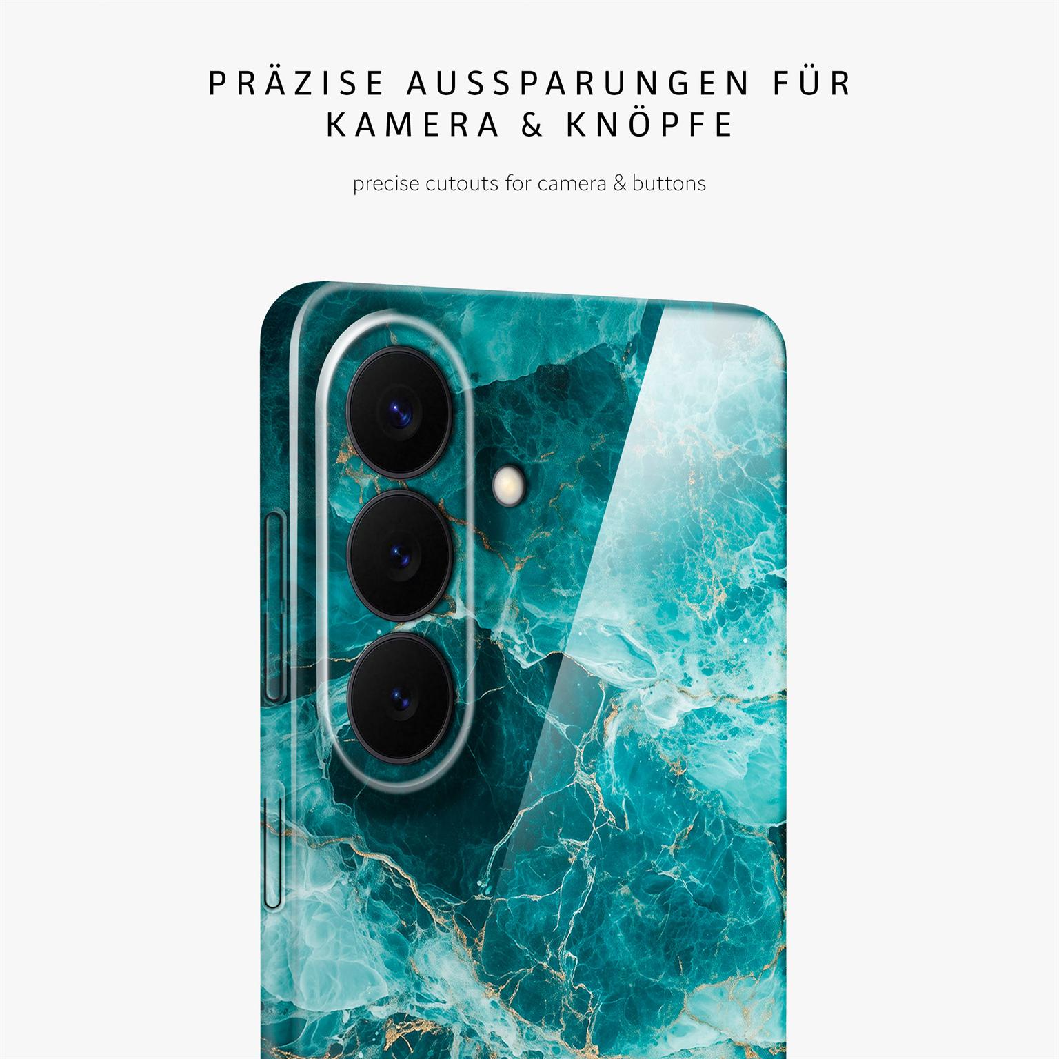 Bliss Cover für Samsung Galaxy S26 in der Farbe Aqua Prism (Blau)