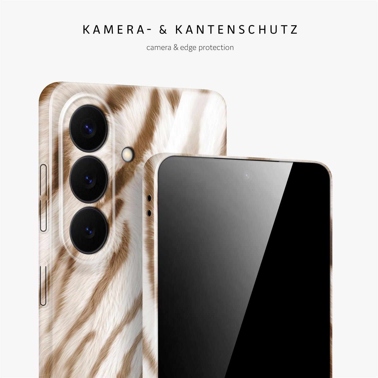 Wild Cover für Samsung Galaxy S26 in der Farbe Caramel Tiger (Braun / Beige)
