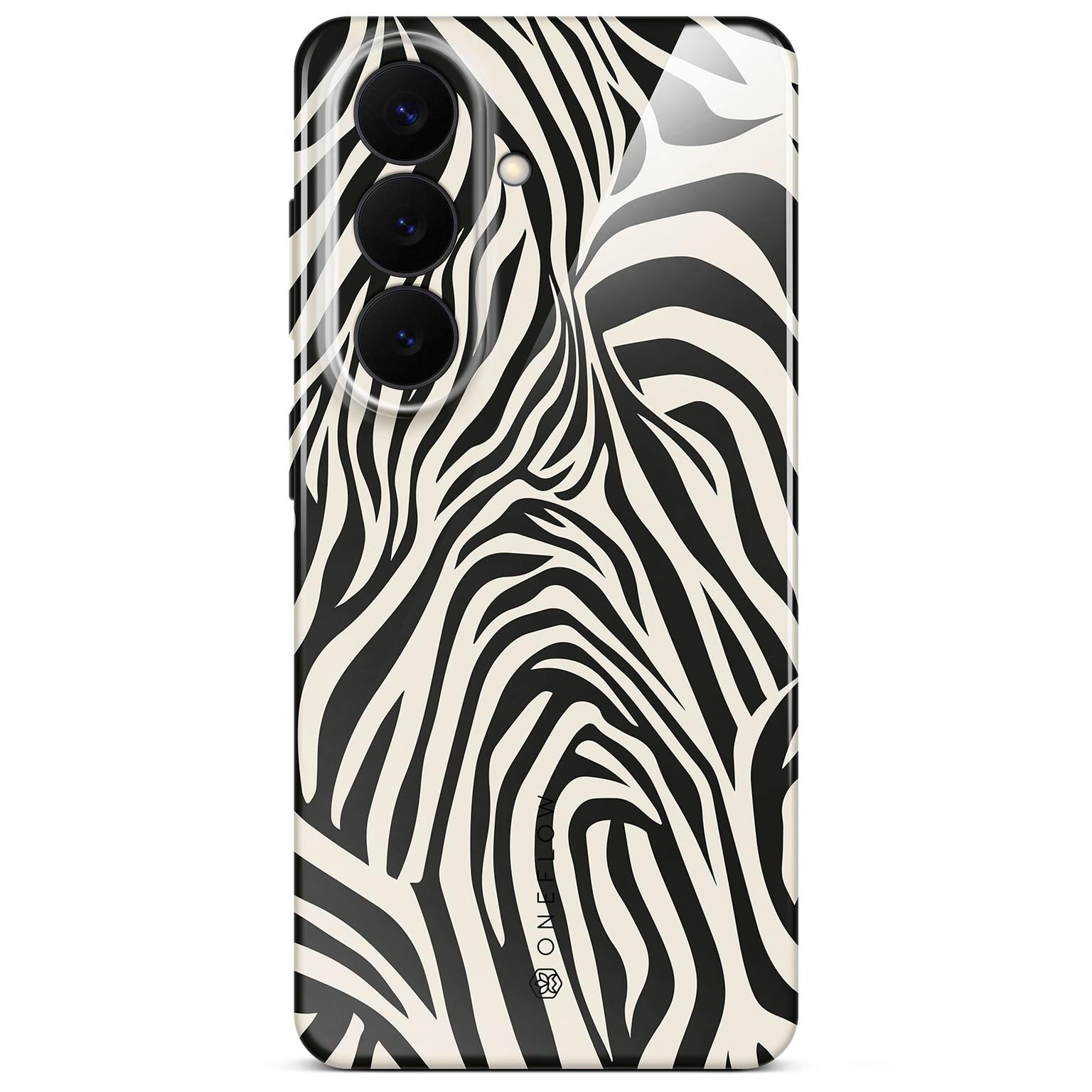 Wild Cover für Samsung Galaxy S26 in der Farbe Electric Zebra (Mehrfarbig)