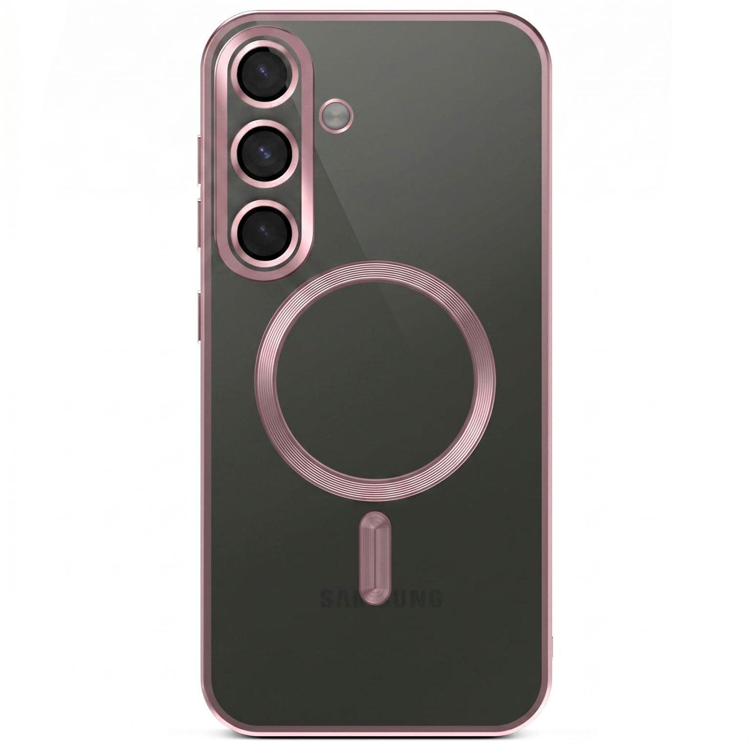 Aura Case für Samsung Galaxy S26 Plus in der Farbe Rose Sunset (Rosa / Pink)