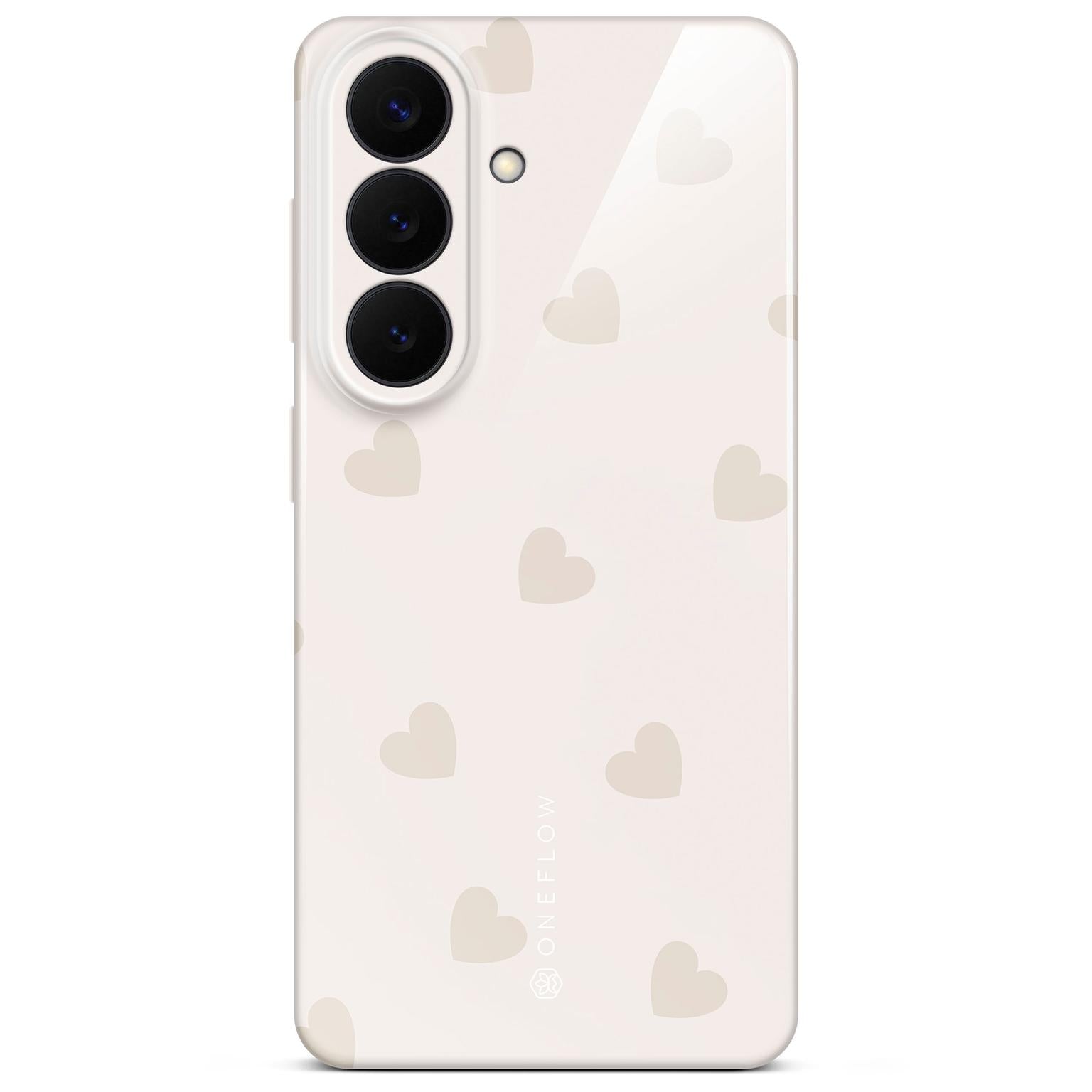 Splash Case für Samsung Galaxy S26 Plus in der Farbe Latte Love (Braun / Beige)