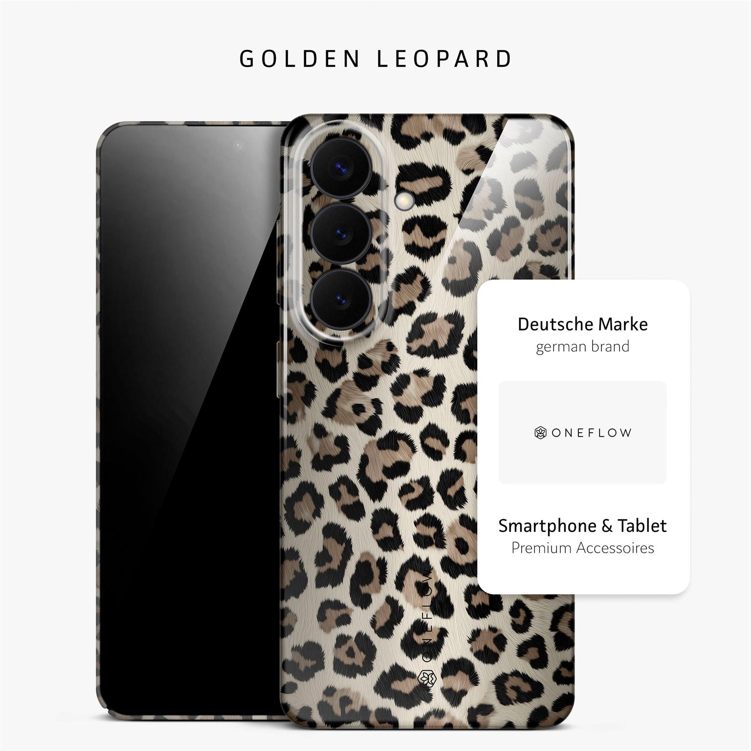 Wild Cover für Samsung Galaxy S26 Plus in der Farbe Golden Leopard (Gold)