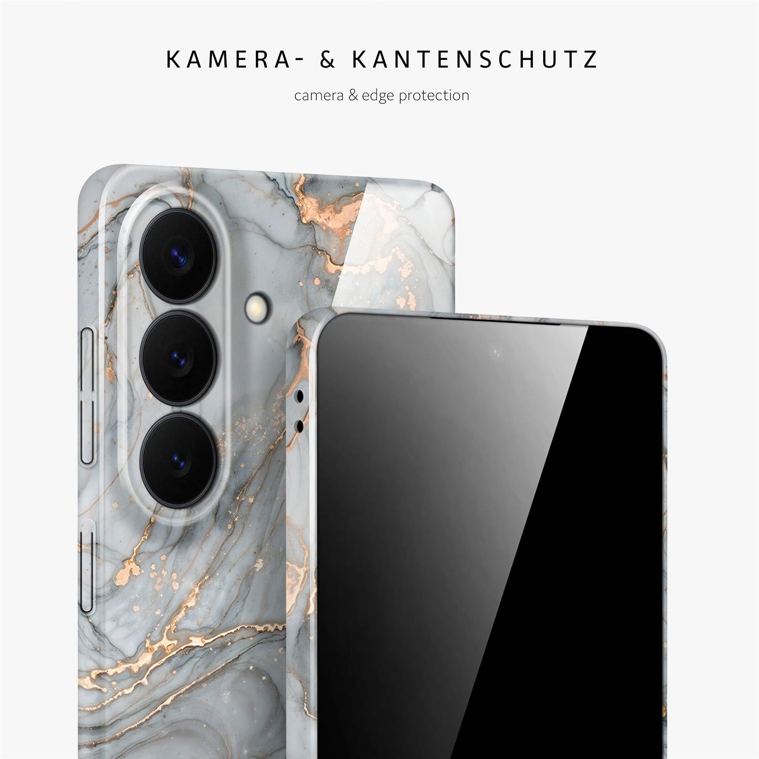 Bliss Cover für Samsung Galaxy S26 Plus in der Farbe Soft Granite (Grau)