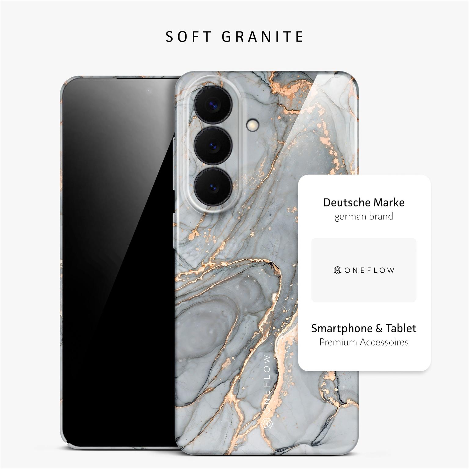 Bliss Cover für Samsung Galaxy S26 Plus in der Farbe Soft Granite (Grau)