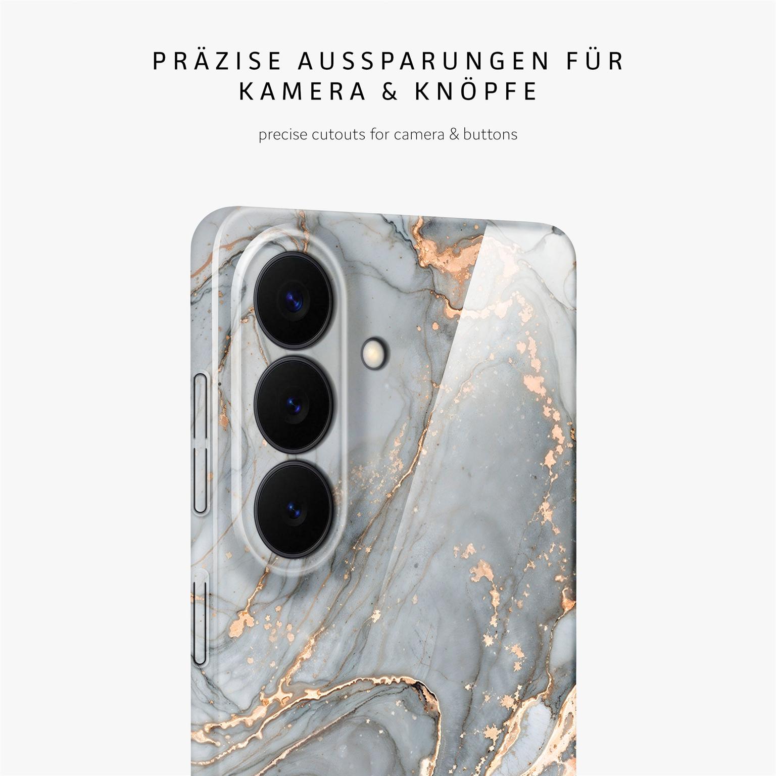 Bliss Cover für Samsung Galaxy S26 Plus in der Farbe Soft Granite (Grau)