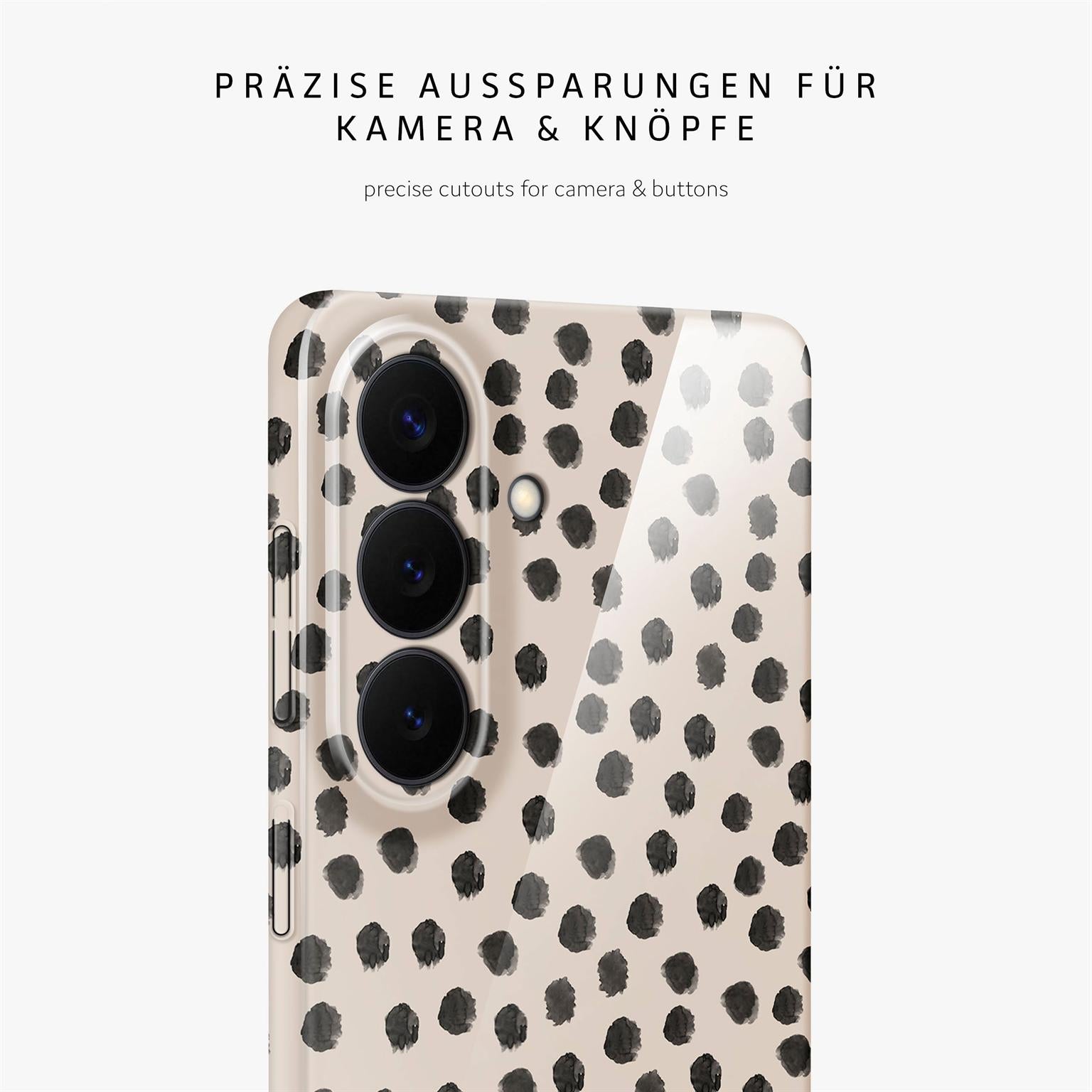 Splash Case für Samsung Galaxy S26 Plus in der Farbe Cookies & Cream (Braun / Beige)