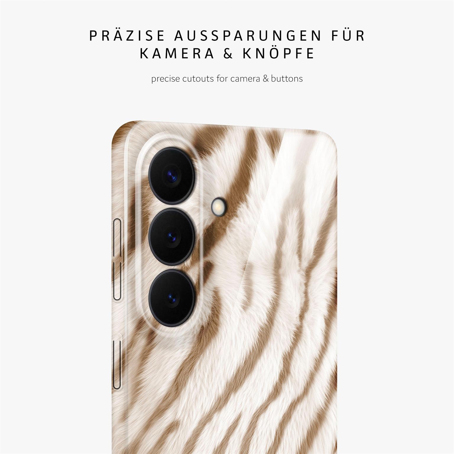 Wild Cover für Samsung Galaxy S26 Plus in der Farbe Caramel Tiger (Braun / Beige)