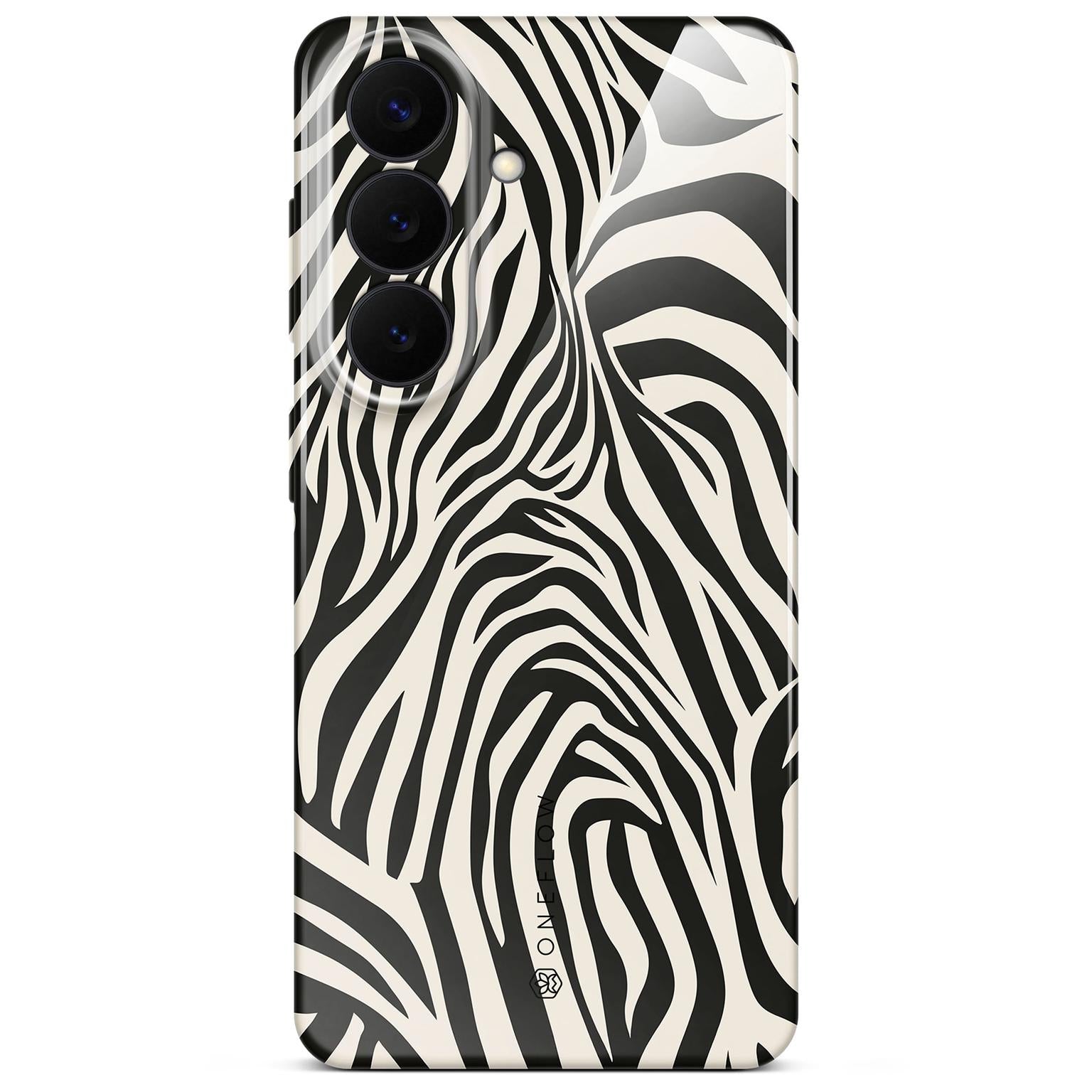 Wild Cover für Samsung Galaxy S26 Plus in der Farbe Electric Zebra (Mehrfarbig)