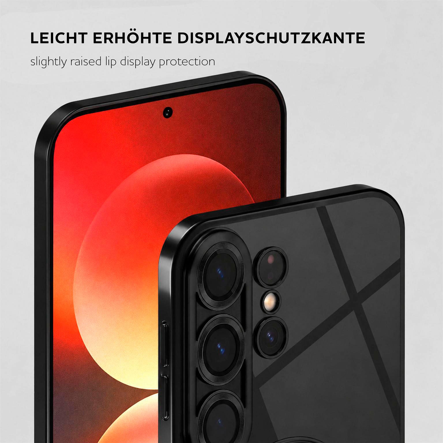 Aura Case für Samsung Galaxy S26 Ultra in der Farbe Infinity Black (Schwarz)