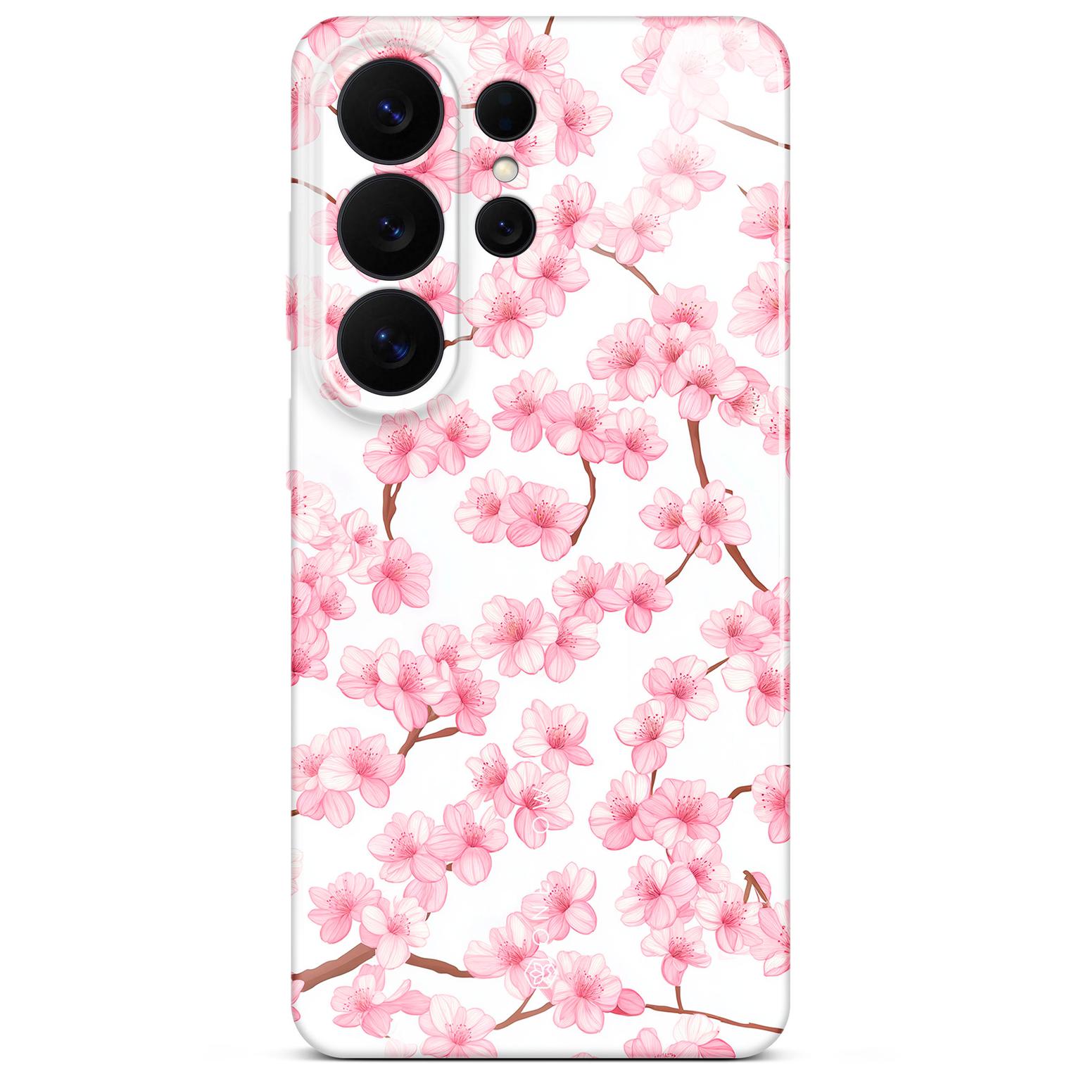 Flower Cover für Samsung Galaxy S26 Ultra in der Farbe Sakura Breeze (Rosa / Pink)