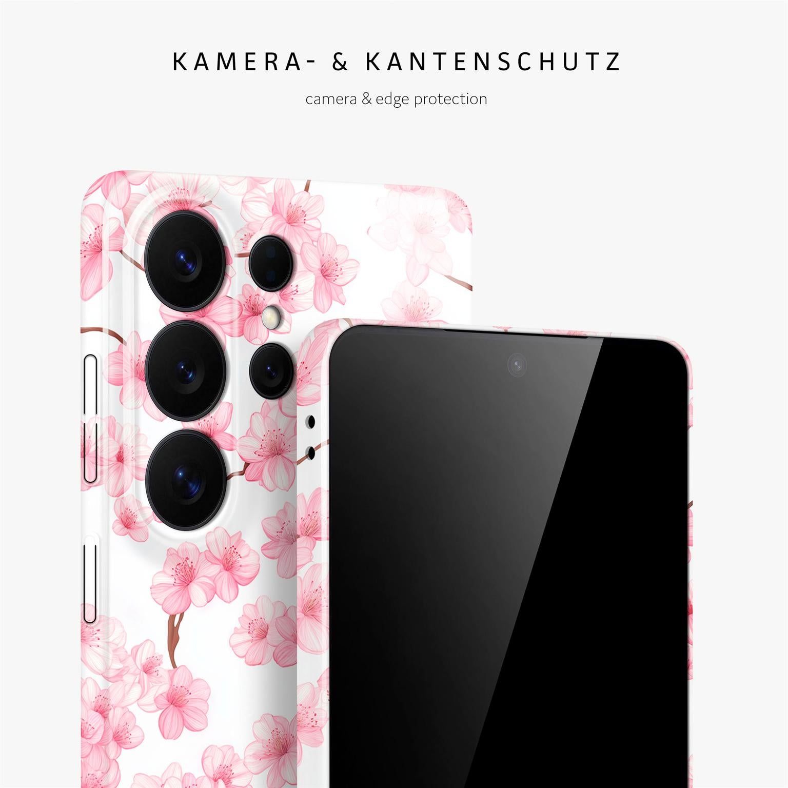 Flower Cover für Samsung Galaxy S26 Ultra in der Farbe Sakura Breeze (Rosa / Pink)
